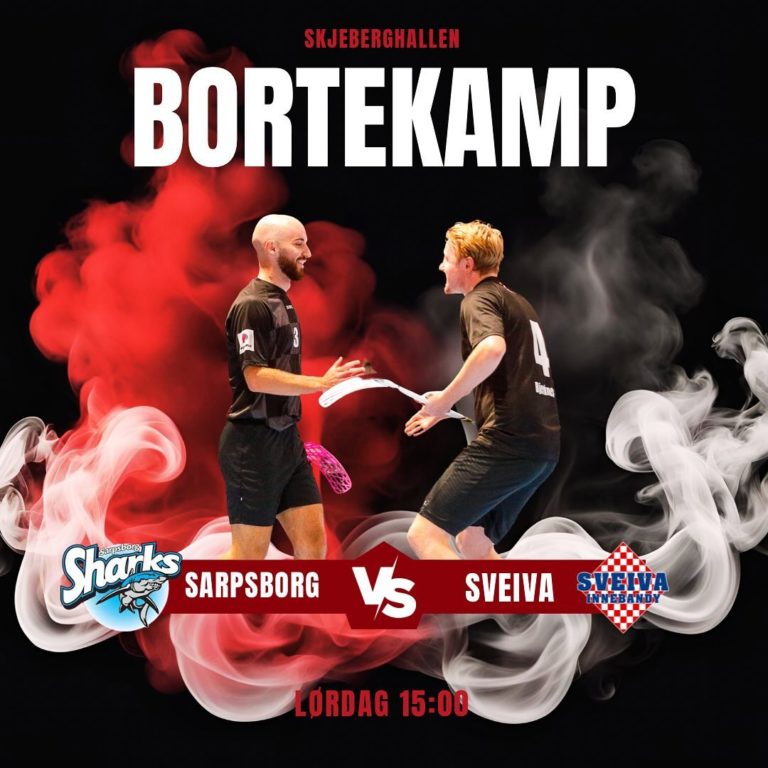 DOBBELKAMP!
 
Sveiva sitt herrelag spiller to kamper denne helgen. Den første spilles på bortebane mot Sarpsborg kl 15.00 på lørdag.

På søndag spilles det kamp i Rommenhallen. Da er det Harstad som står på den andre siden og ballen droppes 14.00!

❤️🤍

Håper dere tar turen til det som blir to spennende oppgjør for herrene👊🏻
_____________________
📸: @innebandyavisen