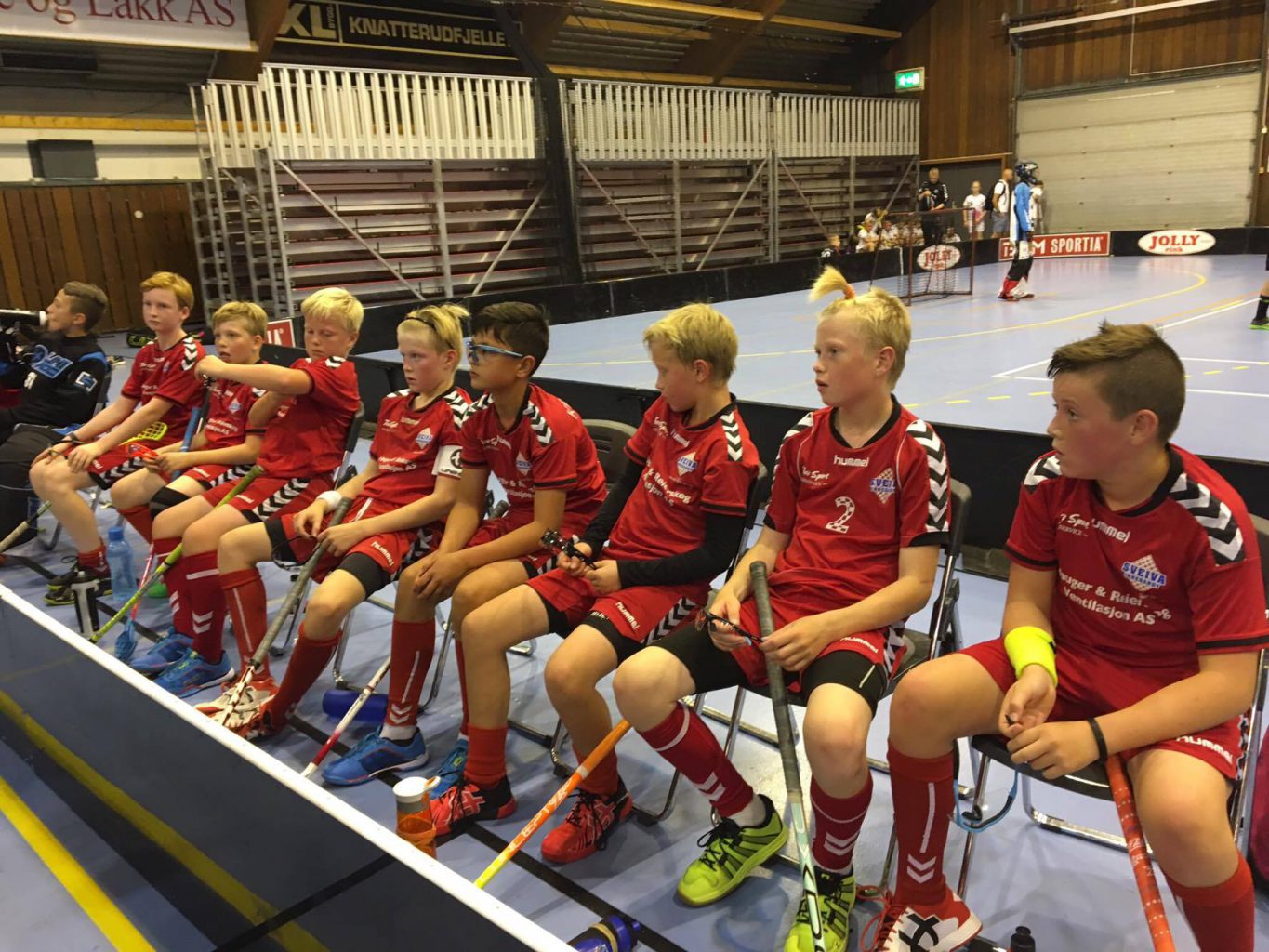 Sveiva Innebandys Gutter 13 lag spilte seg helt frem til finalen under årets utgave av Planke cup.