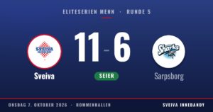Resultat: Sveiva 11, Sarpsborg 6