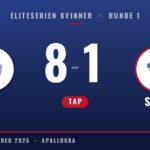 Resultat: Grei 8, Sveiva 1