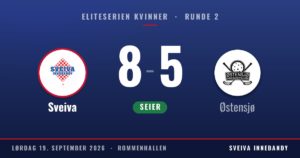 Resultat: Sveiva 8, Østensjø 5