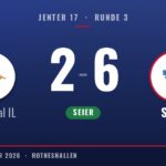 Resultat: Nittedal IL 2, Sveiva 6
